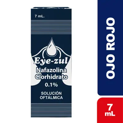 Eye-zul gotas 1 %, frasco de 7 ml