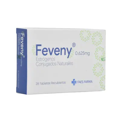 Feveny 0.625 mg tabletas recubiertas x 28 unidades
