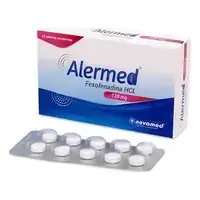 Fexofenadina 120 mg caja x 10 tabletas