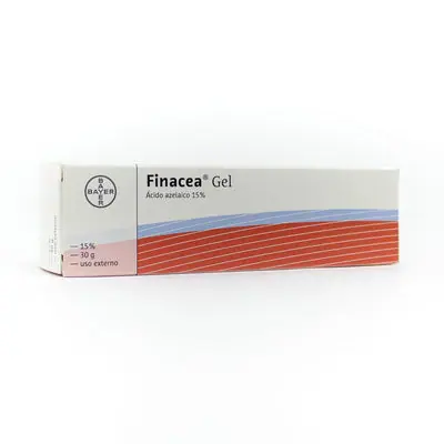 Finacea gel 15 %, caja con 30 g