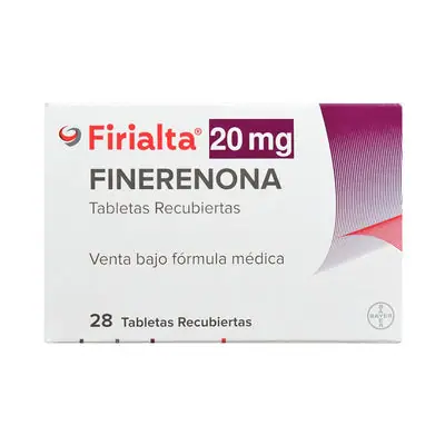 Firialta 20 mg tabletas recubiertas, caja x 28 unidades
