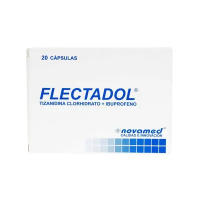 Flectadol cápsulas, caja x 20 unidades