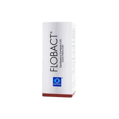 Flobact gotas oftálmicas 0.3 % frasco 5 ml
