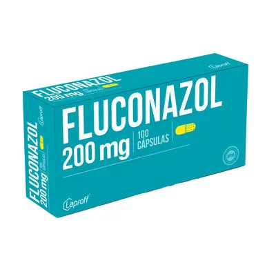 Fluconazol 200 mg, caja x 100 cápsulas