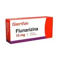 Flunarizina 10 mg caja x 20 tabletas