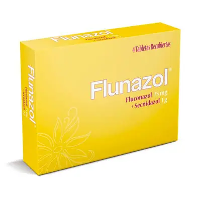 Flunazol tabletas 75 mg/1 g caja x 4 unidades