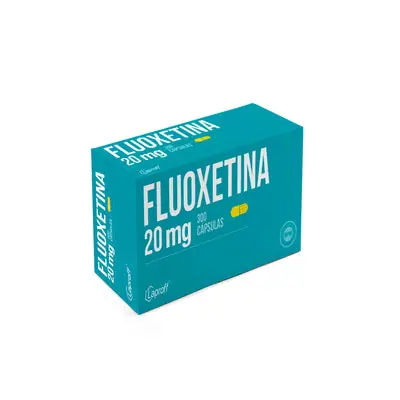Fluoxetina 20 mg caja x 300 tabletas