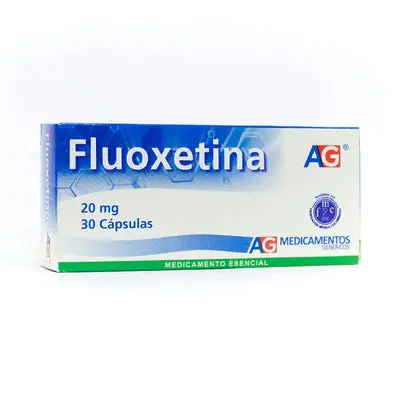 Fluoxetina Ag 20 mg, caja x 30 cápsulas