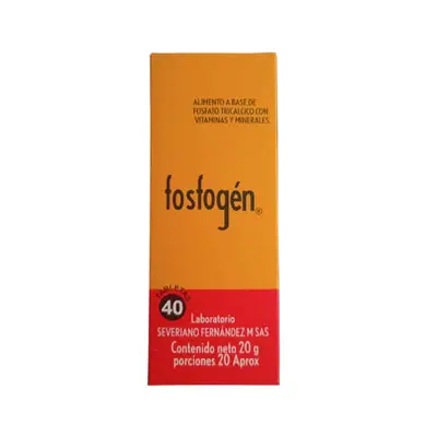 Fosfogen tabletas caja x 40 unidades