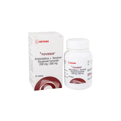 Fovirem tabletas 200 mg/300 mg caja x 30 unidades