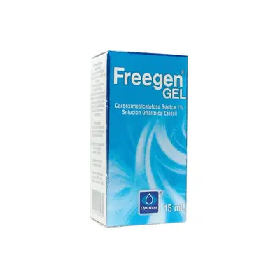 Freegen gel gotas 1 % frasco 15 ml