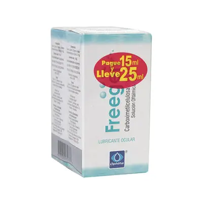 Freegen Prepack gotas oftálmicas 0.5 % frasco 15 + 10 ml