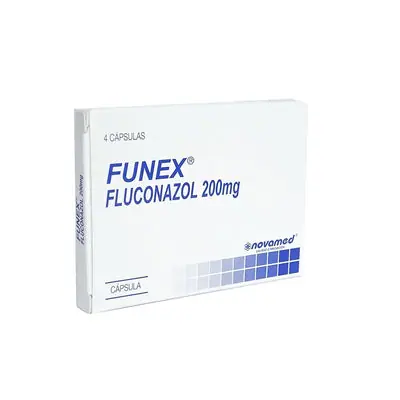 Funex 200 mg, caja x 4 cápsulas