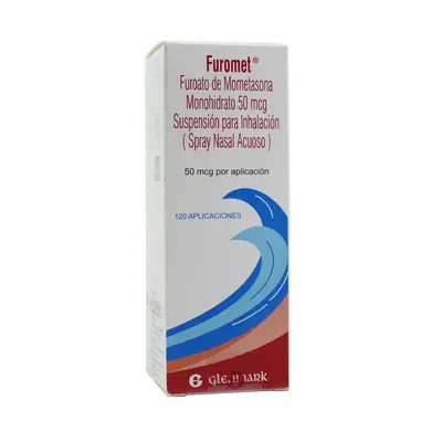 Furomet spray nasal 50 mcg, frasco con 120 aplicaciones