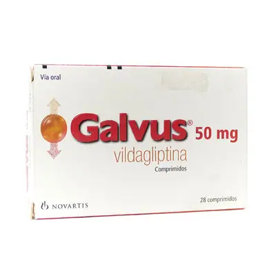 Galvus Comprimidos 50 mg caja x 28 unidades
