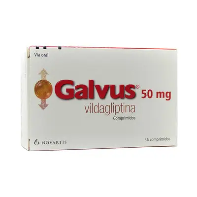 Galvus Comprimidos 50 mg caja x 56 unidades