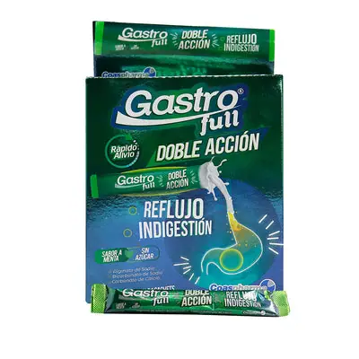 Gastrofull Doble Acción suspensión caja x 24 sobres – Coaspharma