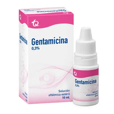 Gentamicina MK gotas 0,3% frasco 10 ml
