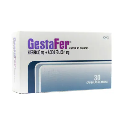 Gestafer cápsulas caja x 30 unidades