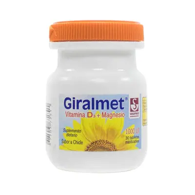 Giralmet tabletas 1.000 UI caja x 30 unidades