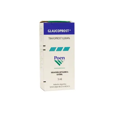 Glaucoprost gotas 0.004%, frasco x 3 ml