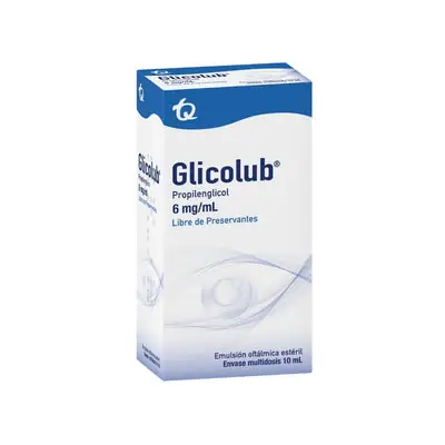 Glicolub gotas oftálmicas 0,6% frasco 10 ml
