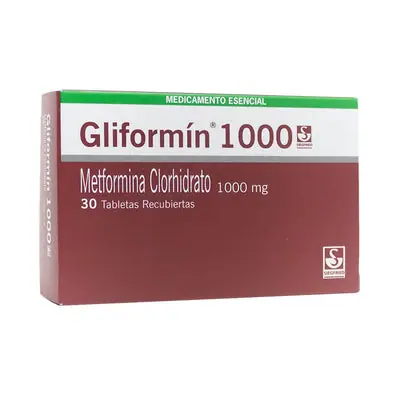 Gliformin tabletas 1000 mg caja x 30 unidades