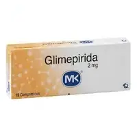 Glimepirida 2 mg caja x 15 tabletas