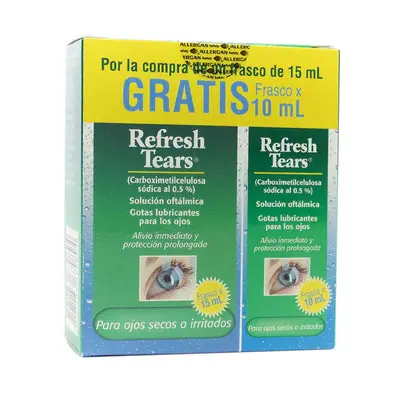 Gotas Tears 15 ml + 10 ml, caja x 1 unidad