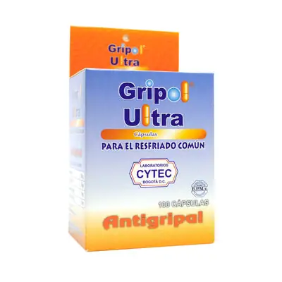 Gripol Ultra cápsulas caja x 100 unidades