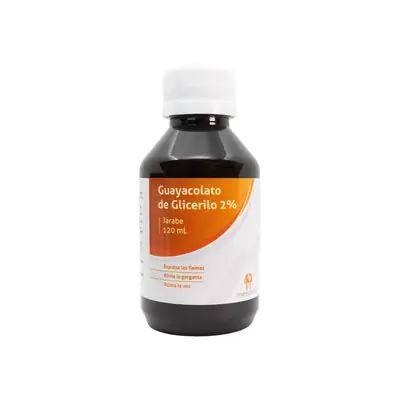Guayacolato de Glicerilo Memphis jarabe frasco 120 ml