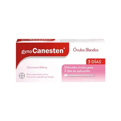 Gynocanesten 200 mg óvulos x 3 unidades
