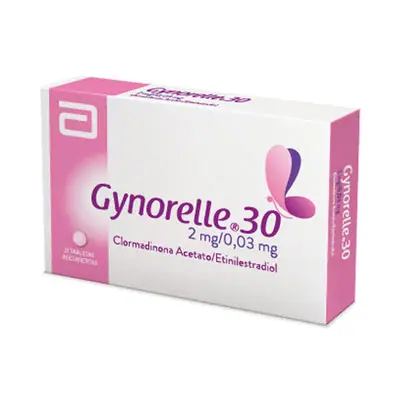 Gynorelle 30 tabletas recubiertas, caja x 21 unidades