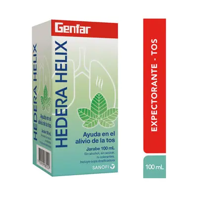 Hedera Helix Genfar jarabe, frasco x 100 ml