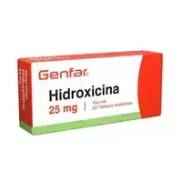 Hidroxicina 25 mg - tabletas - envase de 250 tabletas