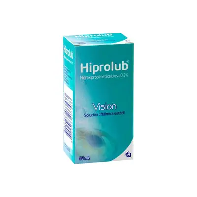 Hiprolub gotas oftálmicas 0,3% caja 15 ml
