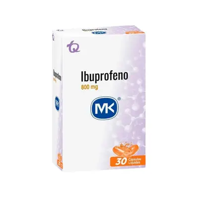 Ibuprofeno 800 mg caja x 30 tabletas Memphis