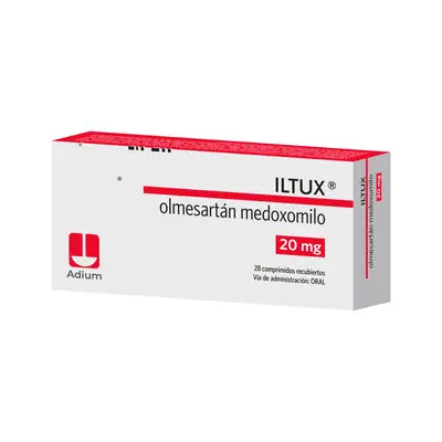 Iltux 20 mg comprimidos, caja x 28 unidades