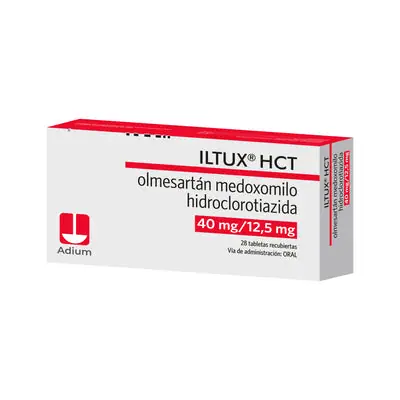 Iltux HCT 40/12,5 mg comprimidos, caja x 28 unidades