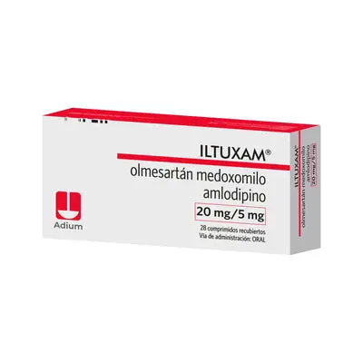 Iltuxam 20/5 mg tabletas, caja x 28 unidades