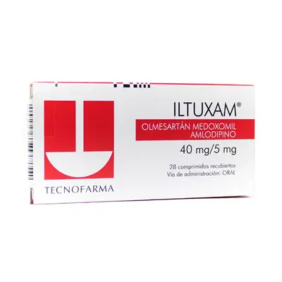 Iltuxam 40/5 mg tabletas, caja x 28 unidades