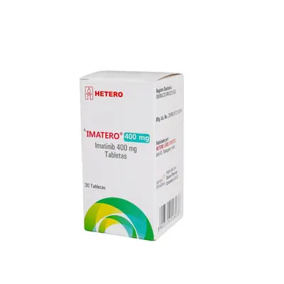 Imatero (imatinib) tabletas 400 mg caja x 30 unidades