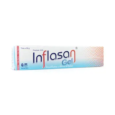 Inflasan gel 0.5 % caja de 50 g