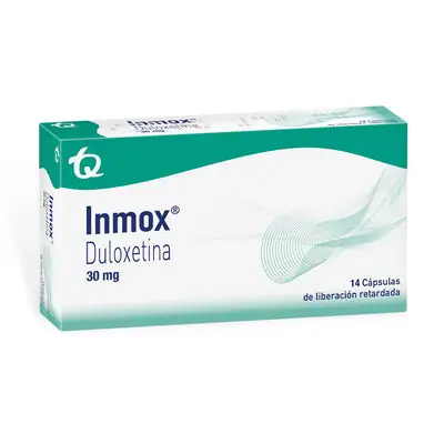 Inmox tabletas 30 mg caja x 14 unidades
