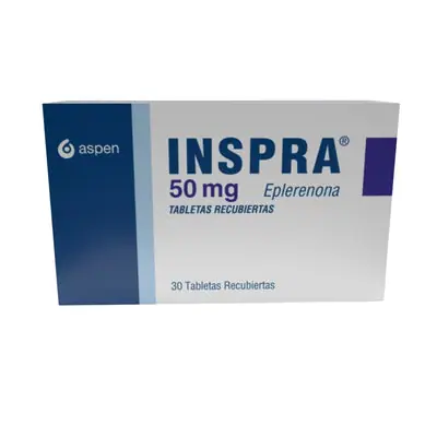 Inspra 50 mg tabletas, caja x 30 unidades