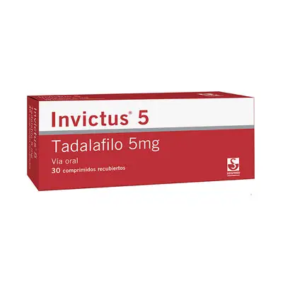 Invictus tabletas 5 mg caja x 30 unidades