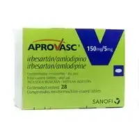 Irbesartán + Amlodipino 150 mg / 5 mg caja x 30 tabletas MK