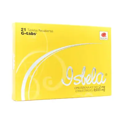 Isbela tabletas, caja x 21 unidades