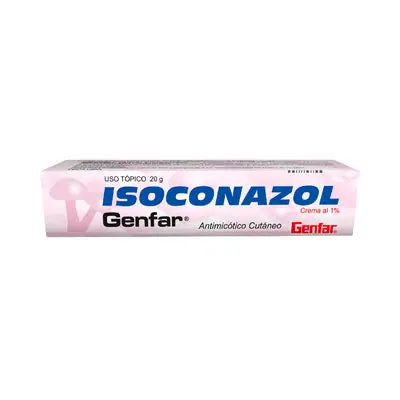 Isoconazol Genfar crema 1 %, tubo x 20 g