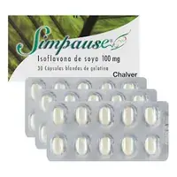 Isoflavona de soya 16 mg caja x 30 cápsulas Totalmax